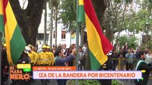 IZA DE LA BANDERA POR BICENTENARIO