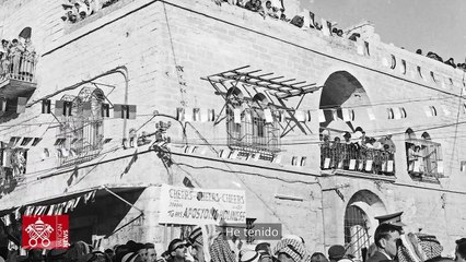 Pablo VI y Atenágoras, 60 años del histórico abrazo en Jerusalén