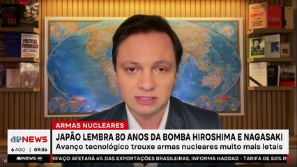 Japão lembra 80 anos da bomba em Hiroshima e Nagasaki