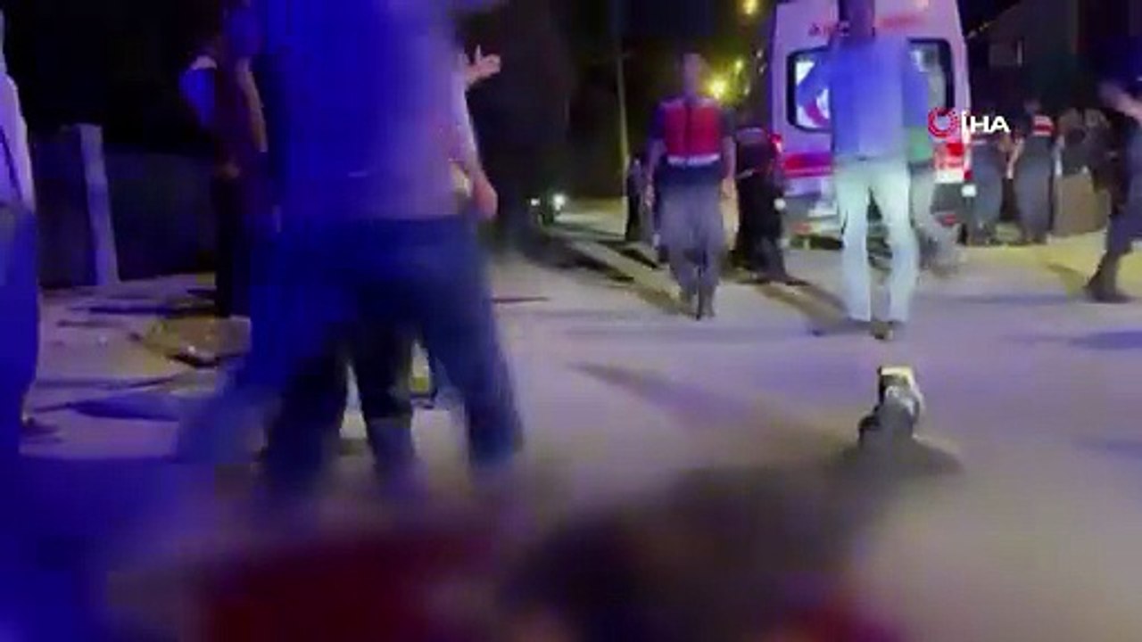 2 kişinin öldüğü kanlı çatışmada yürek yakan görüntüler