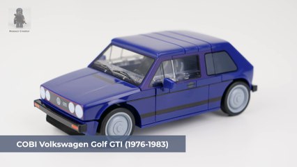 COBI Cars | 24615 --- Volkswagen Golf GTI (1976-1983) --- unboxing and pure build