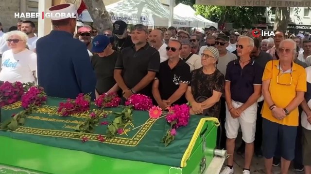 Selçuk Alagöz için Bodrum'da tören düzenlendi