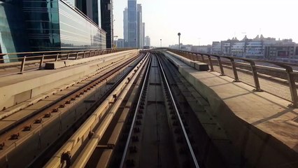 Dubai Metro Train 2014  #dubaimetrotrain #viral #trending