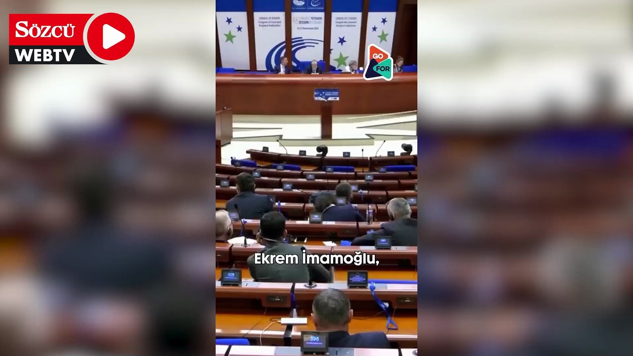 İmamoğlu konuşması gerekçe gösterilen Avrupa Konseyi Delegesi tutuklandı