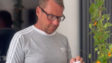 Unexpected surprise awaits man as he opens prank gift box on Father's Day