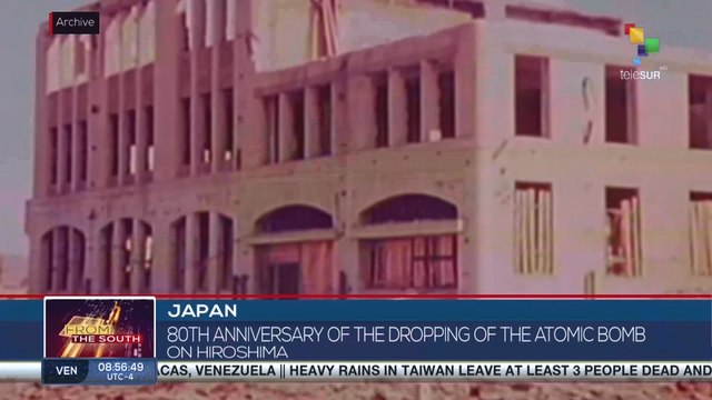 Japan: 80th anniversary of the atomic bombing of Hiroshima