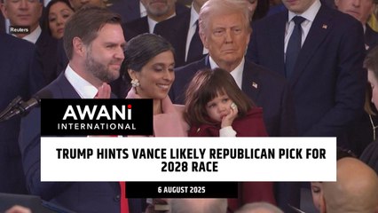 Trump hints Vance likely republican pick for 2028 race
