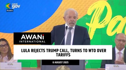 Lula rejects speaking to Trump, turns to WTO over tariffs