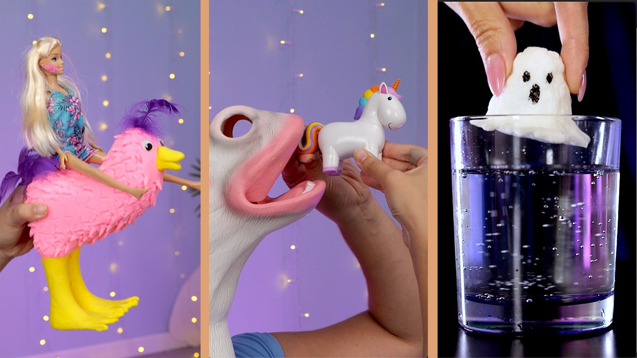 Cocktail Bomb Ghost!? 👻 Sweet Halloween Surprise!