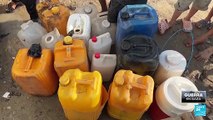 Palestinos en Gaza se enfrentan a escasez de agua