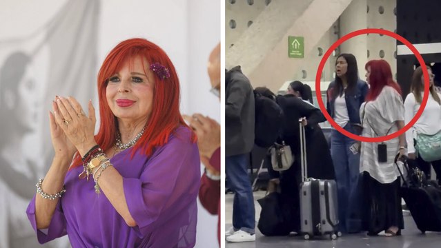 Layda Sansores, es captada viajando a Amsterdam tras polémica de vacaciones del hijo de López Obrador