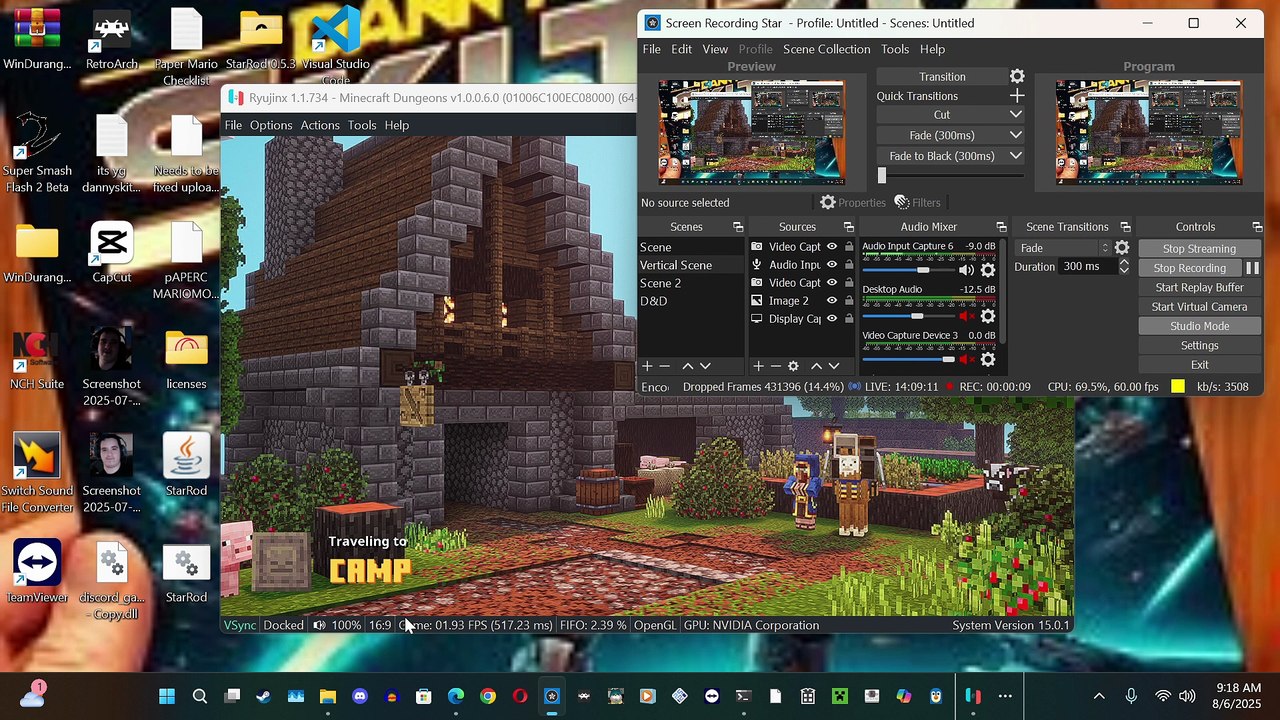Minecraft Dungeons Sad stuff