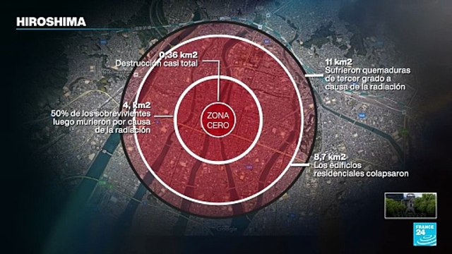 80 años de la bomba atómica: así fueron los ataques sobre Hiroshima y Nagasaki