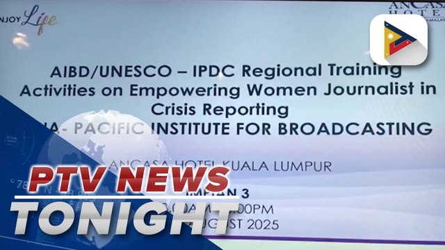 4-day regional workshop on empowering women journalists in crisis reporting being held