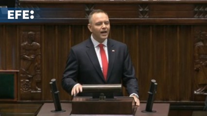 El nuevo presidente de Polonia advierte en su discurso de investidura que luchará contra "la inmigración ilegal"