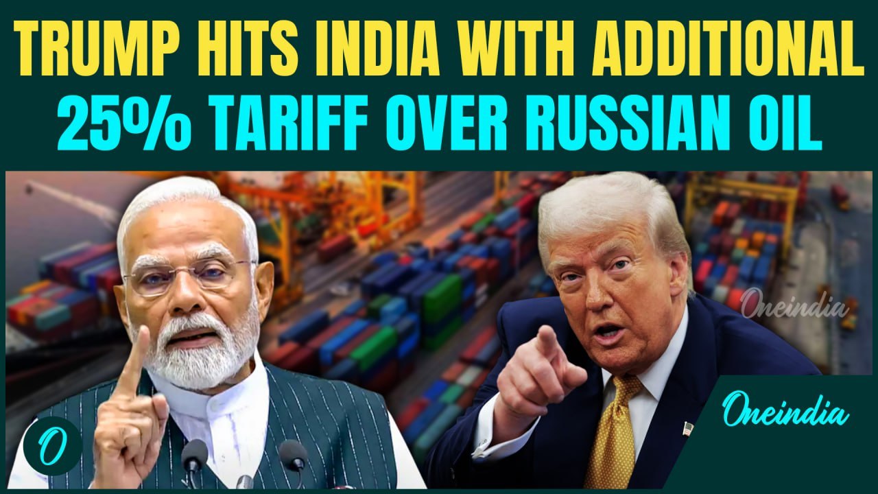 Breaking: Trump HITS India With Additional 25% Tariffs; THREATENS All Countries Buying Russian Oil