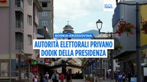 Le autorità elettorali privano il leader serbo-bosniaco Milorad Dodik della presidenza