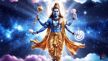 Vishnu Descends from Heaven – Cinematic Hindu Mythology Storytelling in 4K