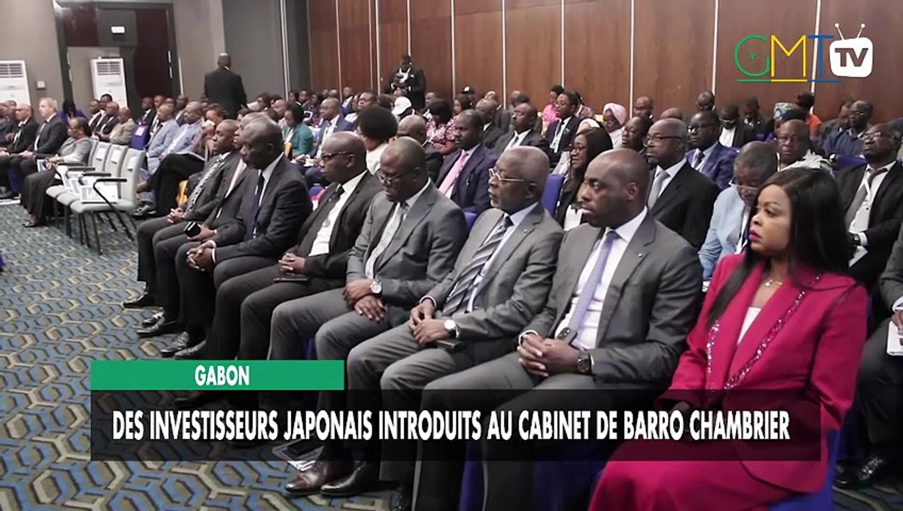 [#Reportage] Gabon : des investisseurs japonais introduits au cabinet de Barro Chambrier