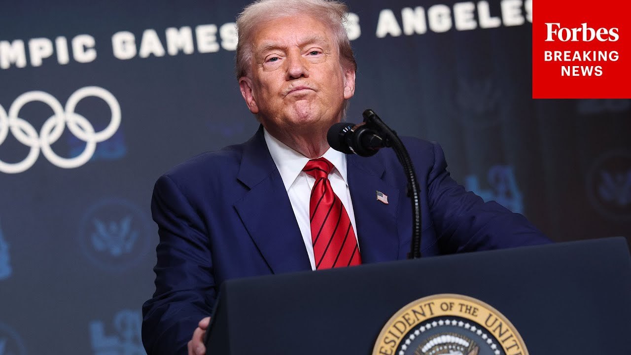 Trump Asked: Does Administration Support Genetic Testing To Screen Out Trans Athletes For 2028 Olympics?