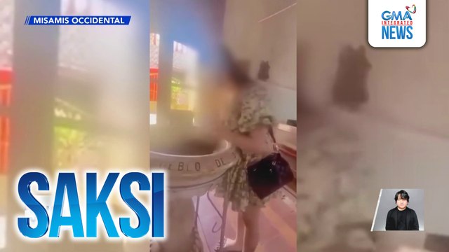 Simbahan, ipinasara matapos duraan umano ng isang vlogger ang lalagyan ng holy water; vlogger, itinanggi ang paratang | Saksi