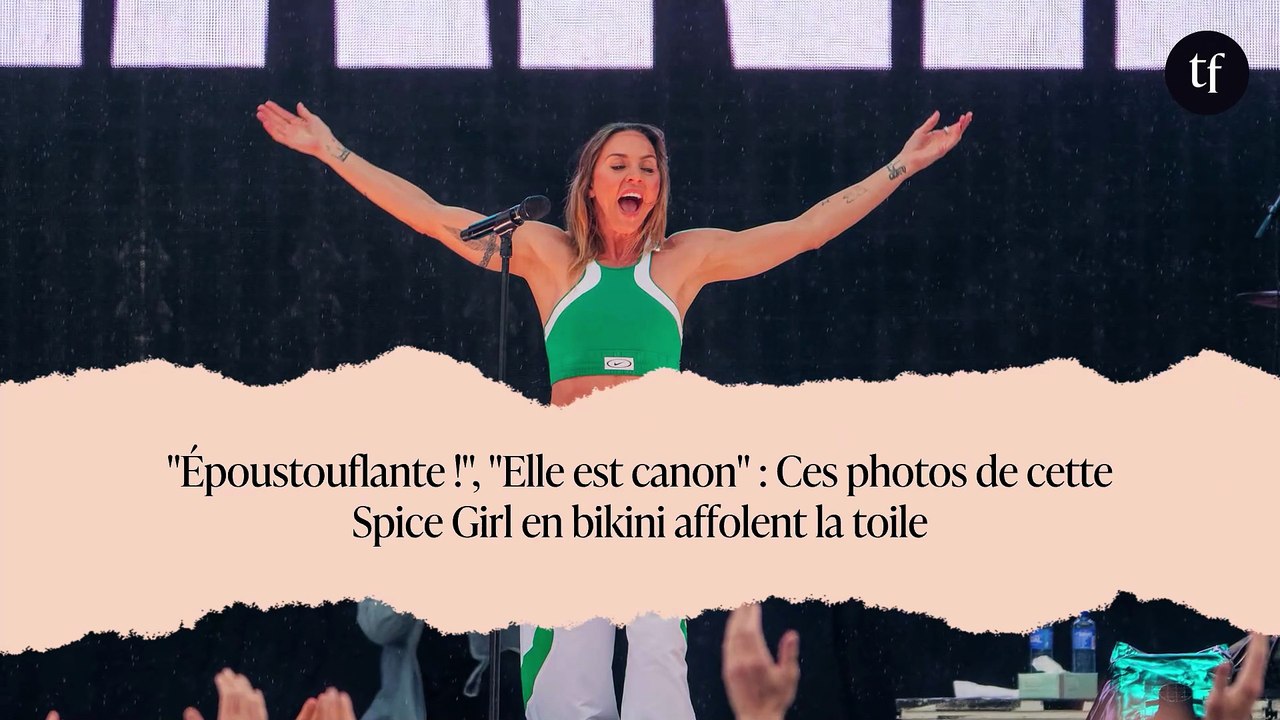 "Époustouflante !", "Elle est canon" : Ces photos de cette Spice Girl en bikini affolent la toile