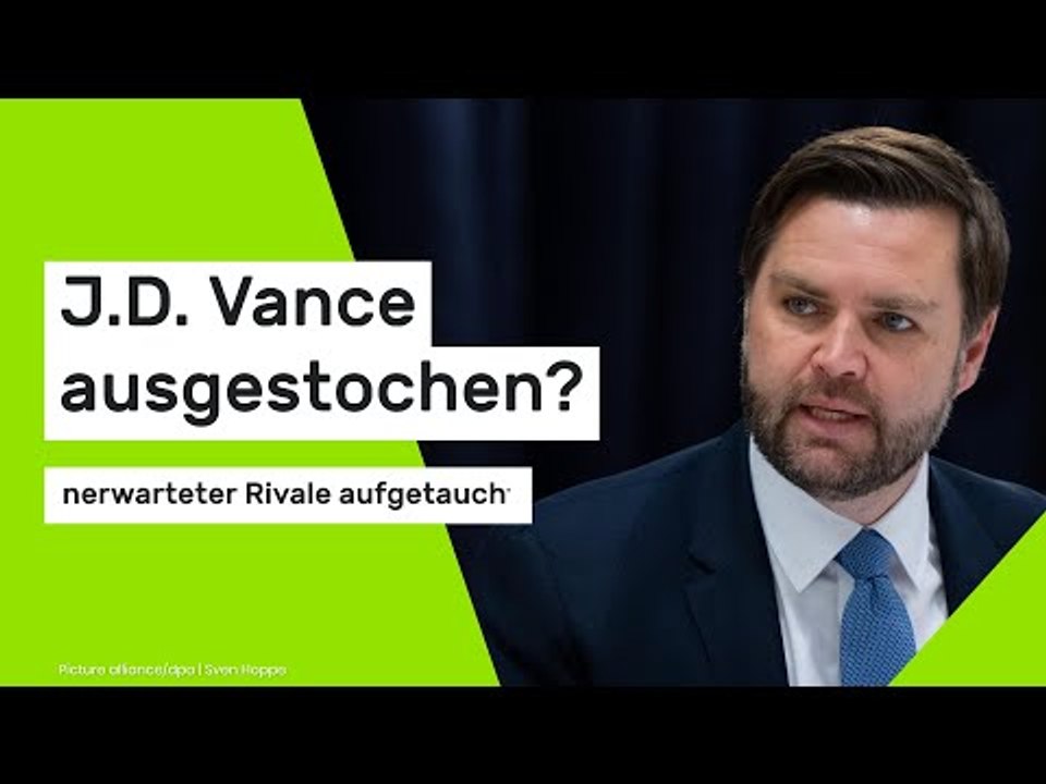 J.D. Vance ausgestochen? Unerwarteter Rivale aufgetaucht