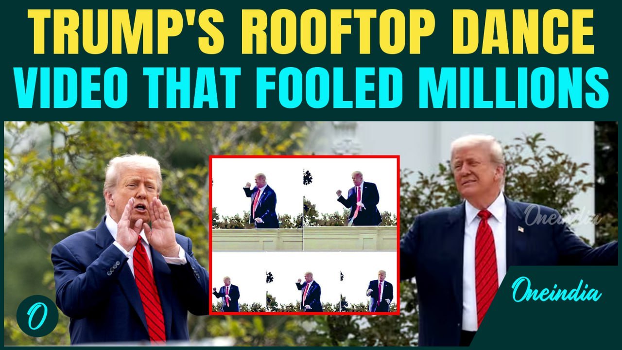 Trump’s Bizarre White House Rooftop Moment: 'Missiles, Memes & Madness' — Did He Really Dance?
