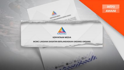MCMC ambil tindakan segera berlandakan undang-undang