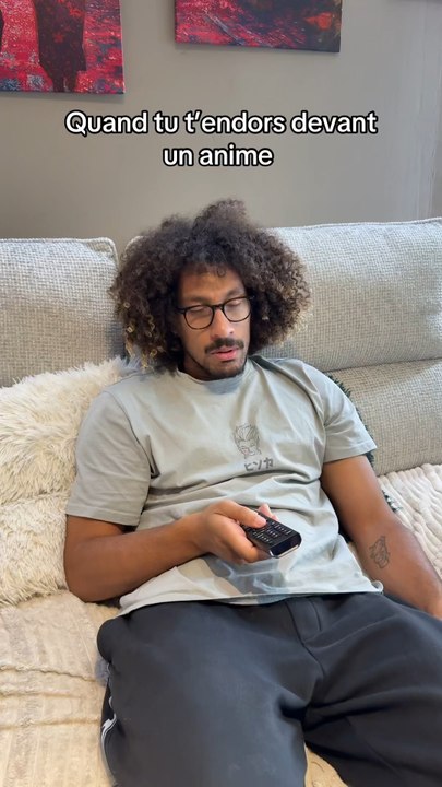 Quand tu t’endors devant un anime