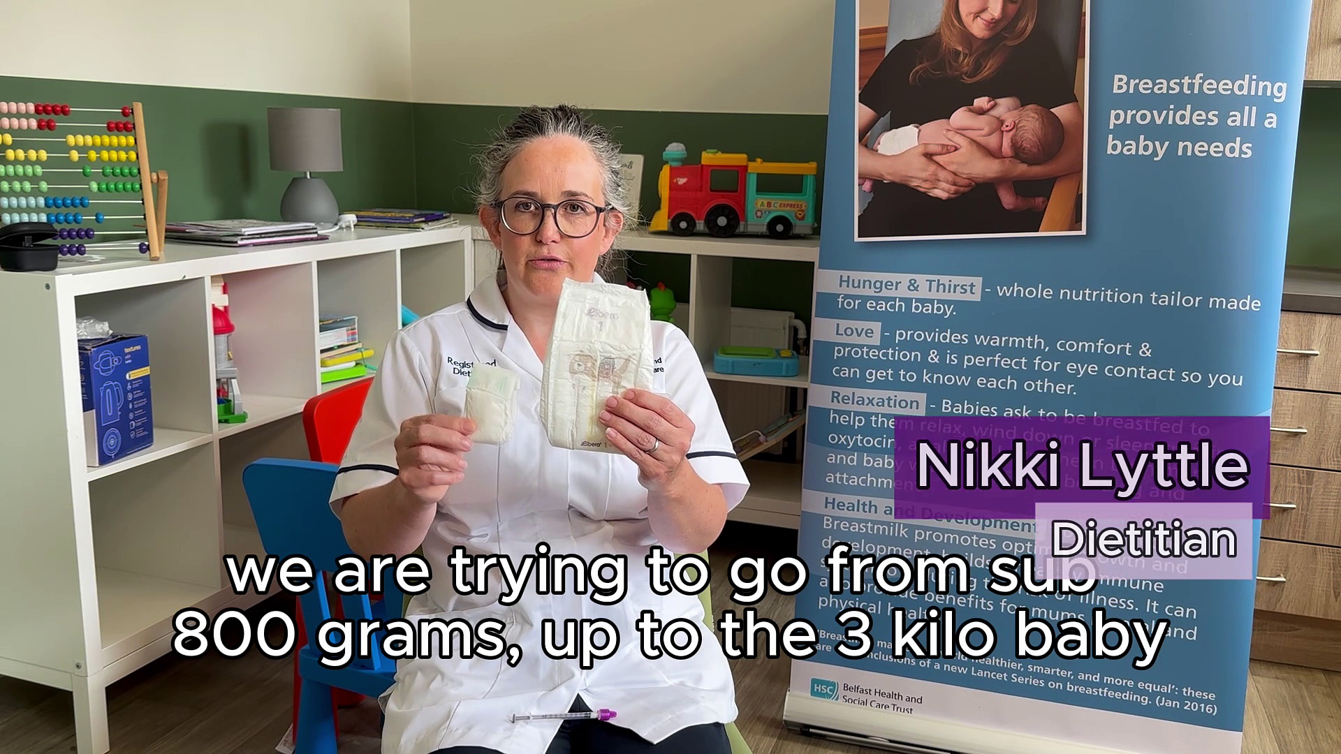 Mum's breastmilk gets premature baby from incubator to home