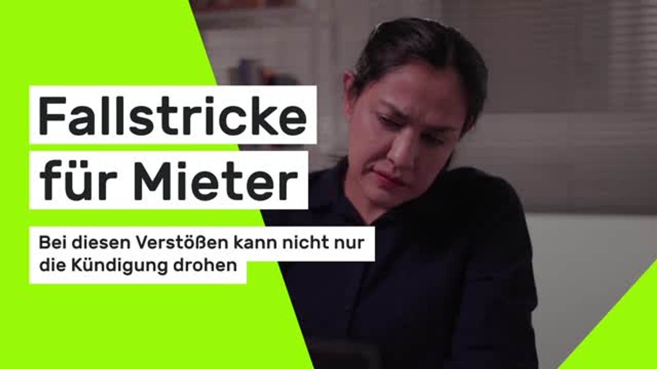 Mietrecht: Bei diesen Verstößen kann Mietern nicht nur die Kündigung drohen