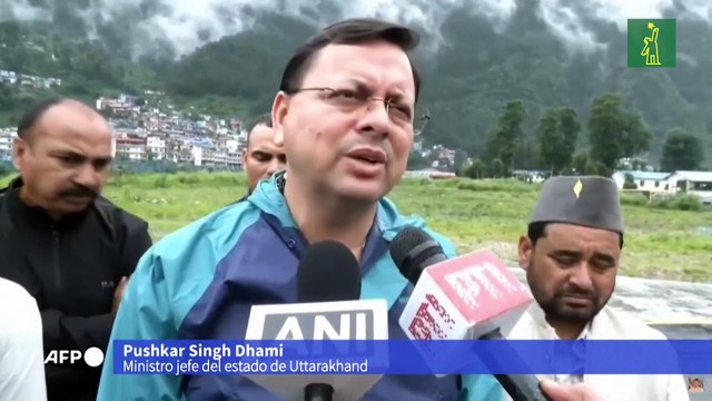 Ejército indio busca a desaparecidos tras mortales inundaciones en el Himalaya