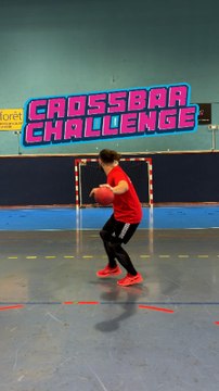 Crossbar challenge avec @Hugo Galofaro @BubbleBob ! 🥅💥 #Handball #Hand #HandballPlayer #Capcut #Challenge