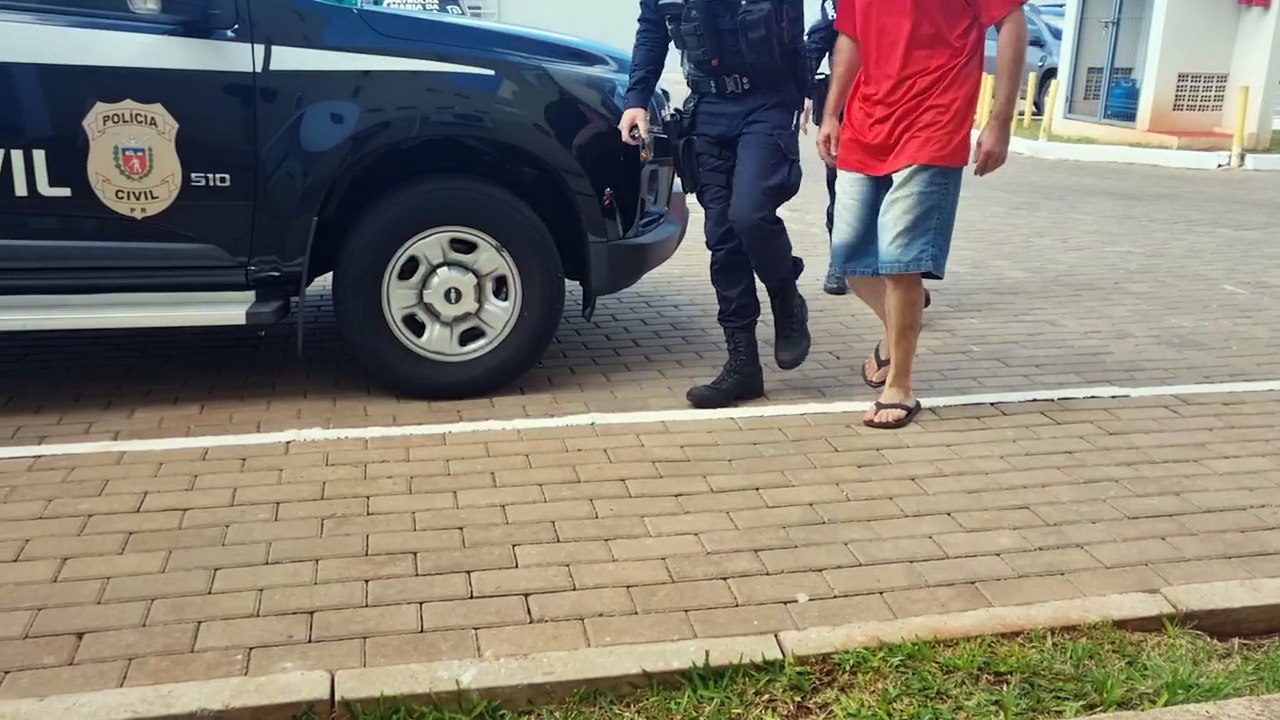Homem é preso após agredir a irmã e ameaçar a mãe idosa em Cascavel
