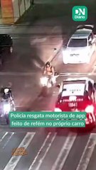 Motorista de app é feito refém no próprio carro, em Fortaleza
