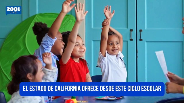 California ofrece kínder gratuito para niños desde los 4 años sin importar el estatus migratorio
