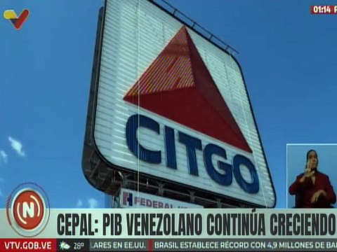CEPAL reportó un continuo crecimiento del PIB en Venezuela
