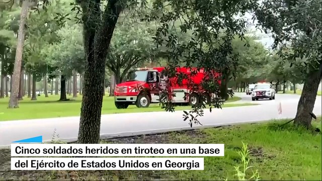 Cinco soldados heridos en tiroteo en base del Ejército de EE UU