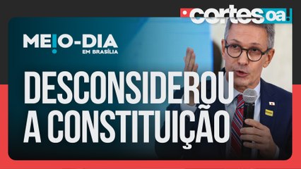 Romeu Zema apoia sanções da Lei Magnitsky contra Alexandre de Moraes