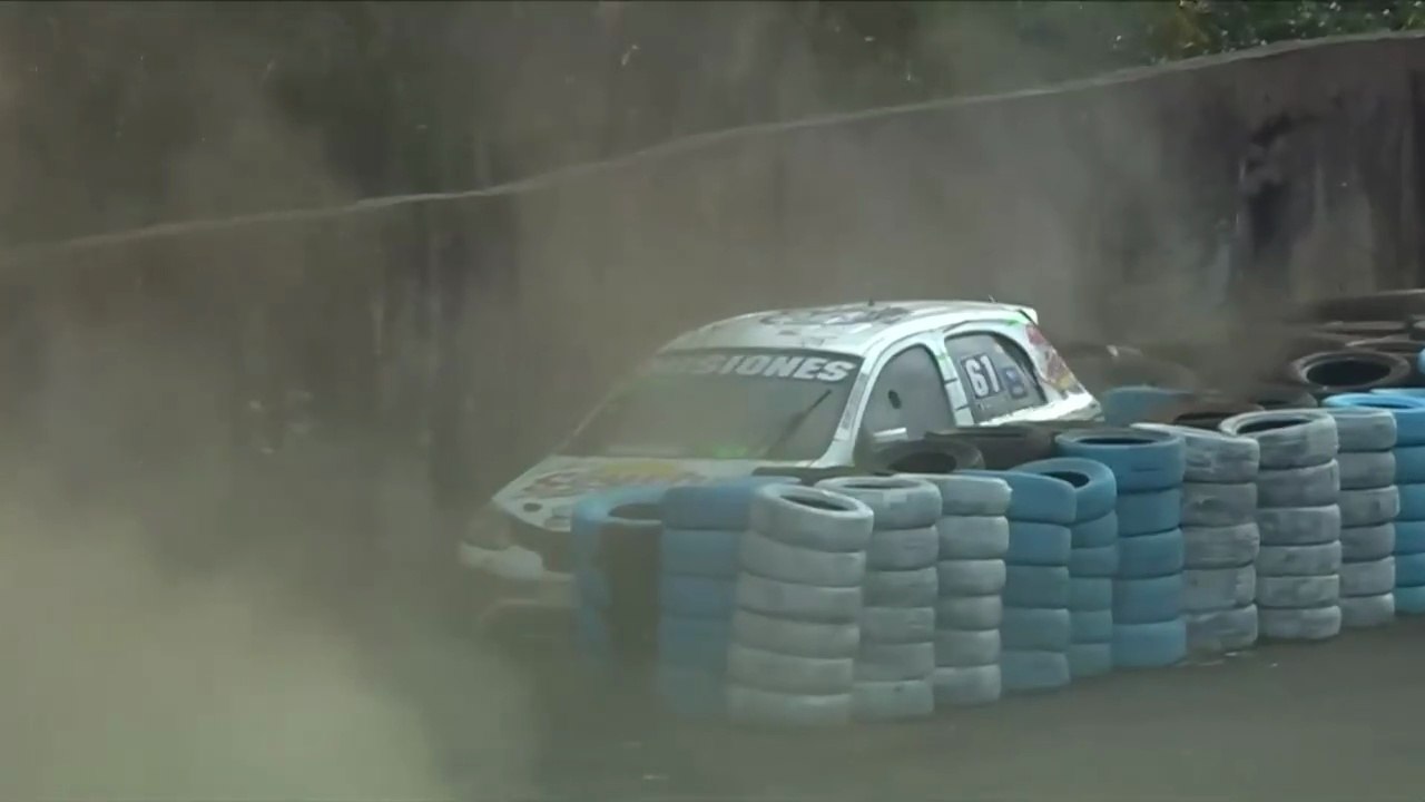 Turismo Nacional 2025 Obera Race 2 C2 Bustos Big Crash