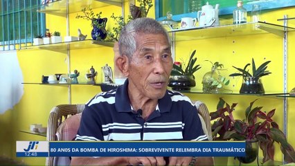 80 anos da bomba de Hiroshima: sobrevivente relembra dia traumático