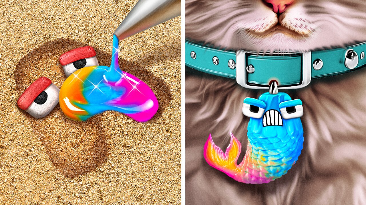 Cutest DIY Mini Beach Party Ever!🏖️ Tiny Vibes, Big Fun