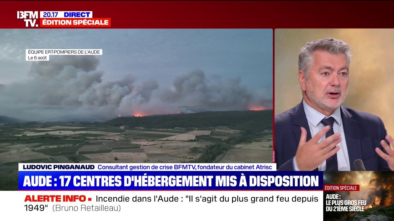 Incendie dans l'Aude: 11 sapeurs-pompiers blessés, dont un en situation d'urgence absolue