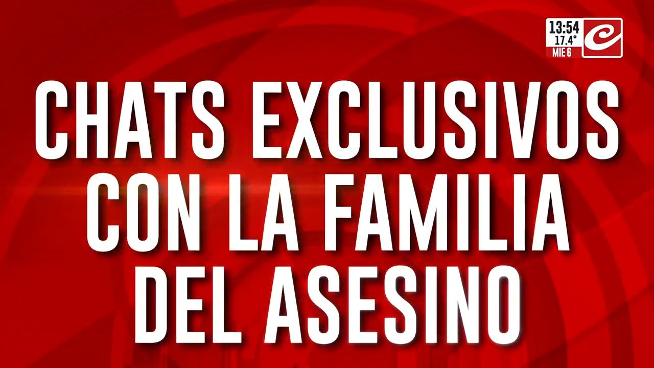 Chats exclusivos con la familia del asesino: "Entregá a tu hijo si queres hacer justicia"