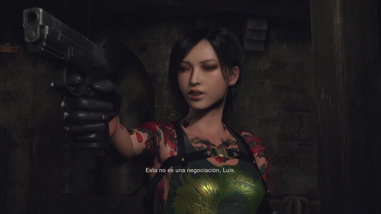 YAKUZA ADA WONG Resident Evil 4 REMAKE