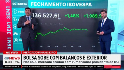 Balanços, exterior e fluxo puxam Ibovespa | FECHAMENTO TOURO DE OURO