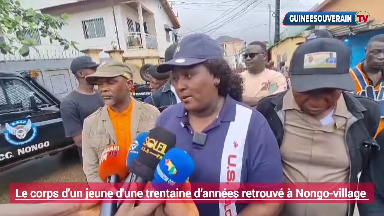 Conakry : le corps d’un homme d’une trentaine d’années retrouvé ce mardi à Nongo-village dans la commune urbaine de Lambanyi