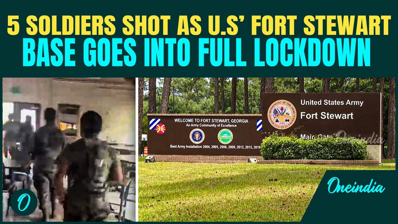 US Fort Stewart Base Shooting BREAKING: 5 Soldiers Shot at US Base in Georgia; Base in Lockdown