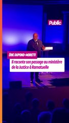 Éric Dupond-Moretti : il monte sur scène à Ramatuelle pour raconter son ancienne vie de ministre de la justice.